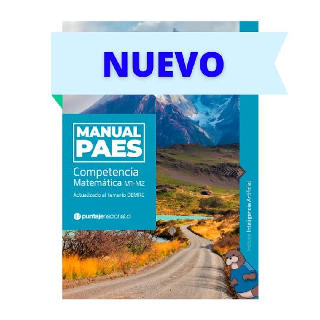 2da Edición: Manual PAES Matemática M1–M2 + nutrIA  1
