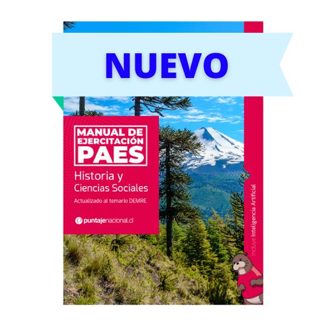 2da Edición: Manual PAES Ejercitación Historia + nutrIA  1