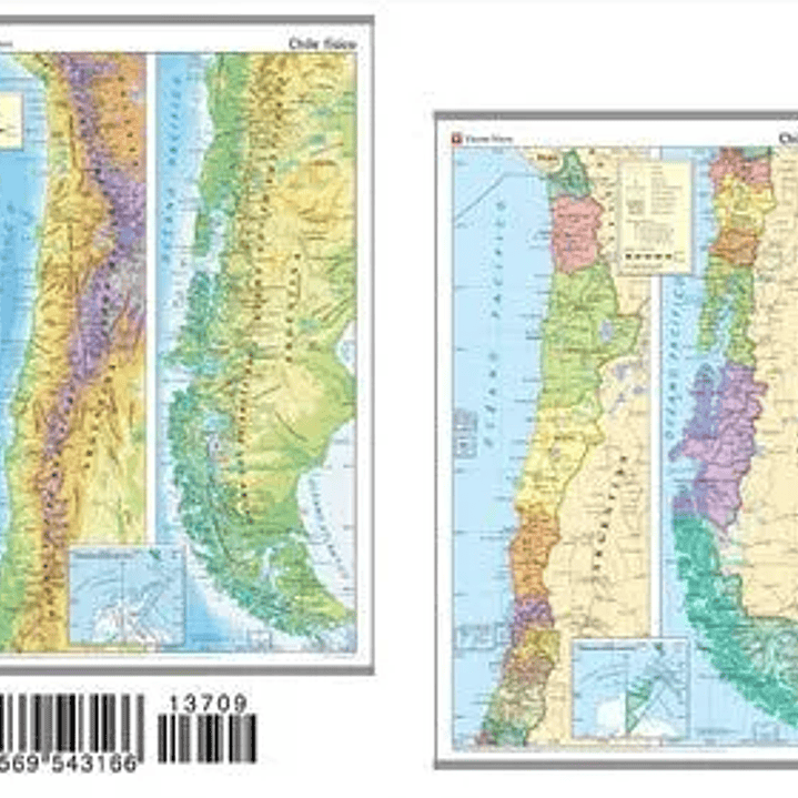 MAPA MURAL CHILE F/P DIFROL 20 (2018) 1
