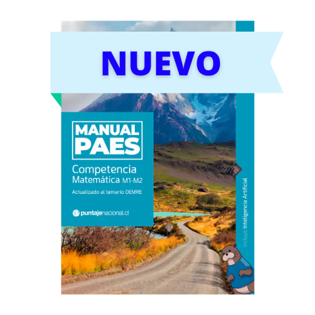 2da Edición: Manual PAES Matemática M1–M2 + nutrIA  1