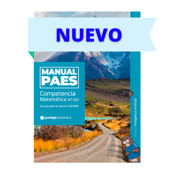 2da Edición: Manual PAES Matemática M1–M2 + nutrIA  1