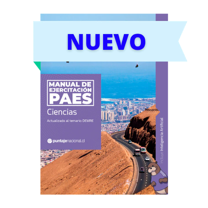 2da Edición: Manual PAES Ejercitación Ciencias + nutrIA  1