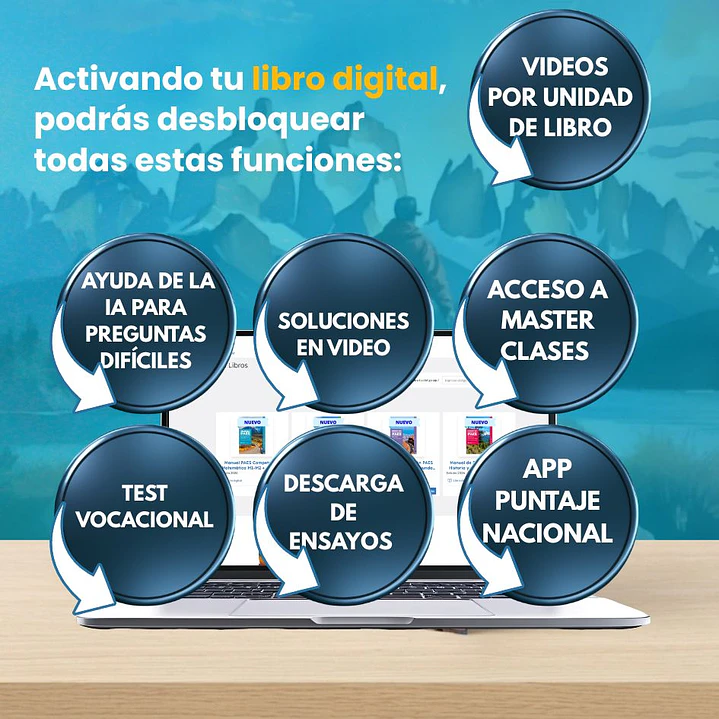 2da Edición: Manual PAES Matemática M1–M2 + nutrIA  3