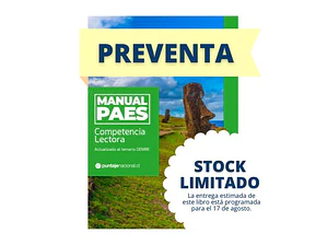 2da Edición: Manual PAES Lectora + nutrIA 
