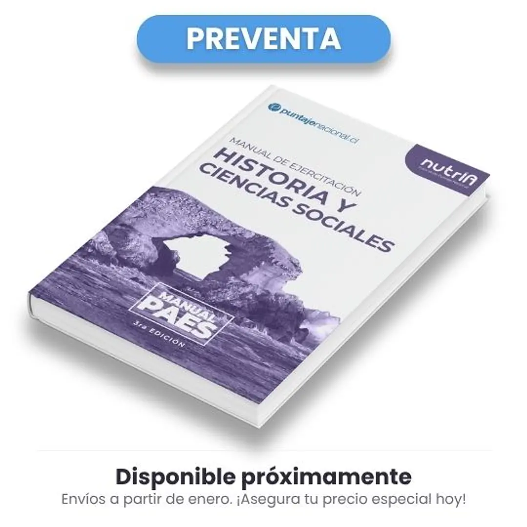 MANUAL PAES Ejercitación Historia - Tercera Edición 1