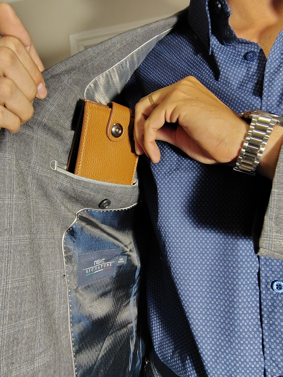 Billetera Ecocuero con Broche 3