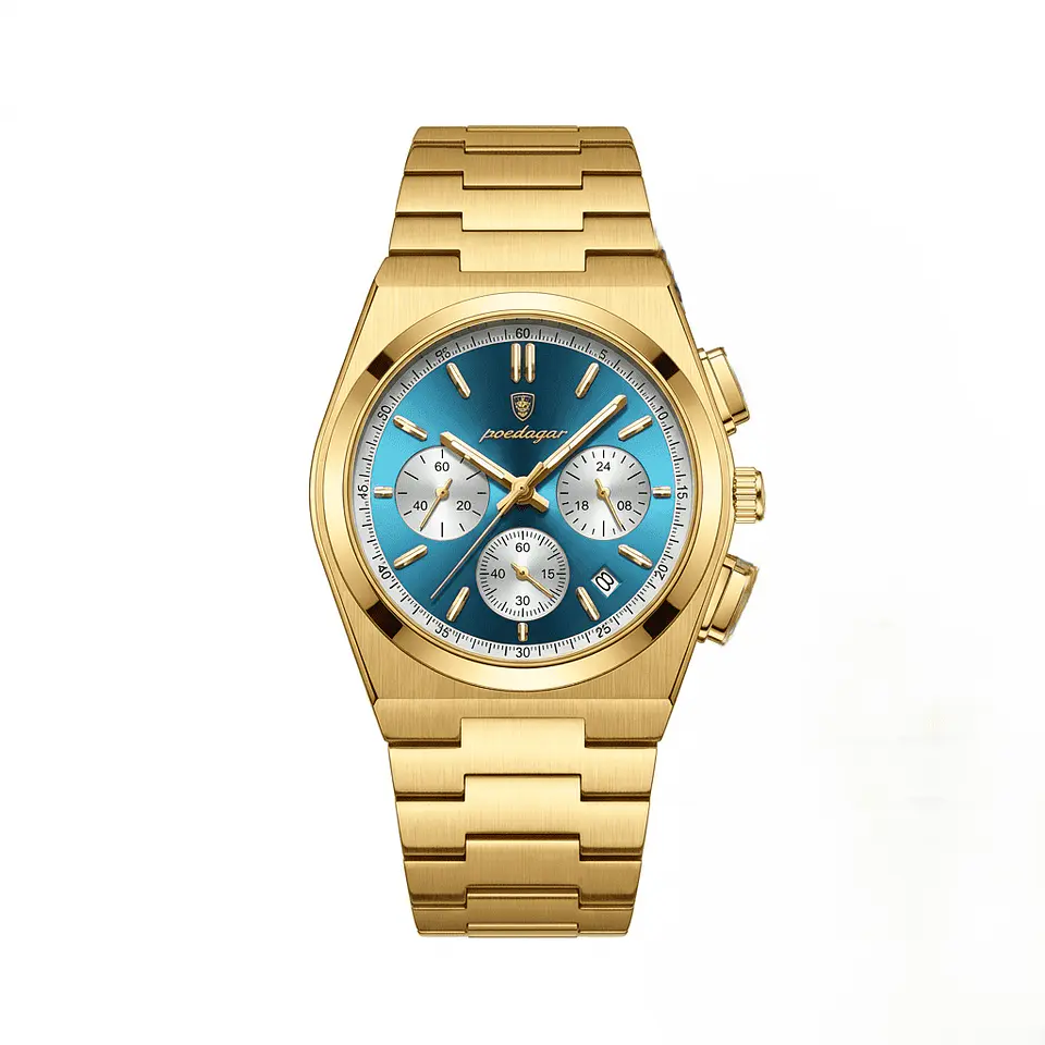 Reloj Elegante Deportivo de Cuarzo Poedagar 970 5