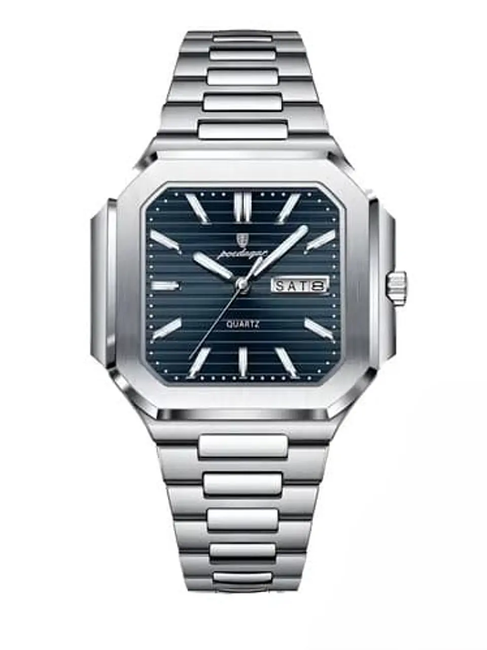 Reloj Cuadrado Elegante de Cuarzo Poedagar 672 4