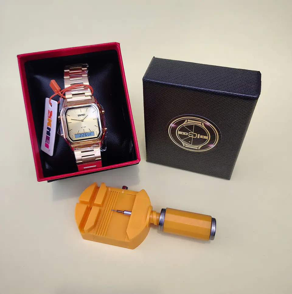 Reloj Elegante Unisex de Cuarzo SKMEI 1220 1