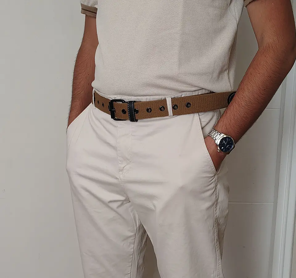Cinturon Casual para Hombre de Tela 120CM 1