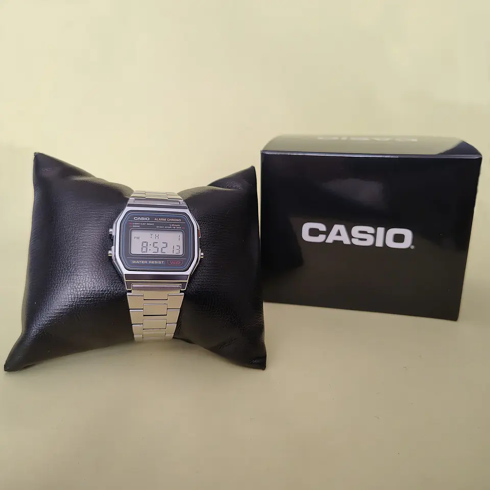 Reloj Casio Vintage Digital Unisex A-158WA-1  2