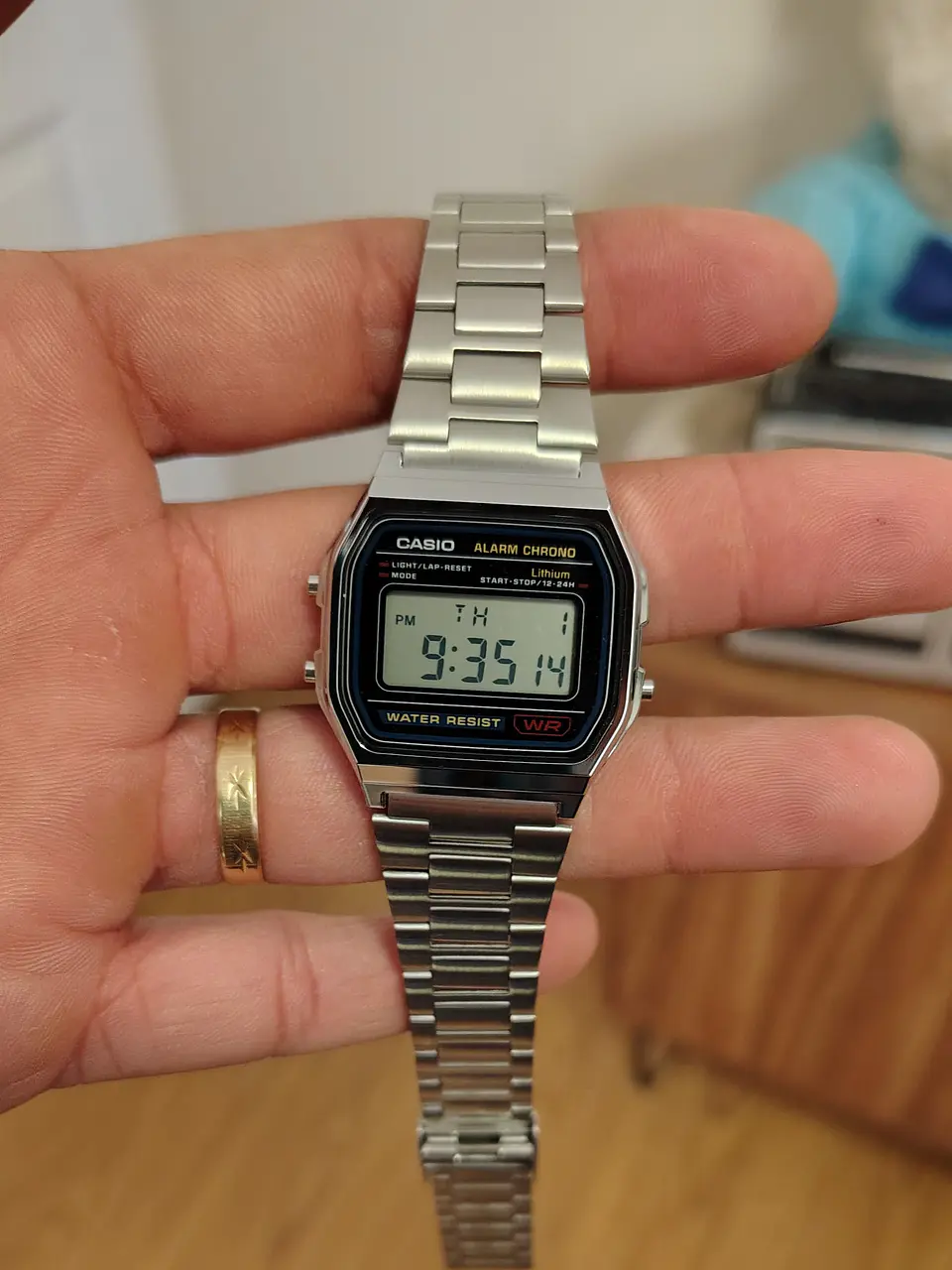 Reloj Casio Vintage Digital Unisex A-158WA-1  7