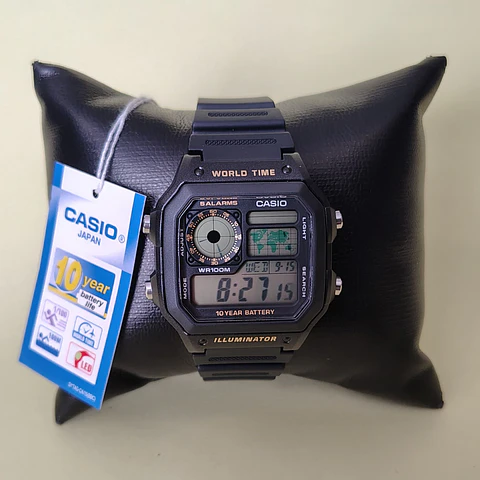 Reloj Casio Digital de Hombre AE-1200WH-1BV 