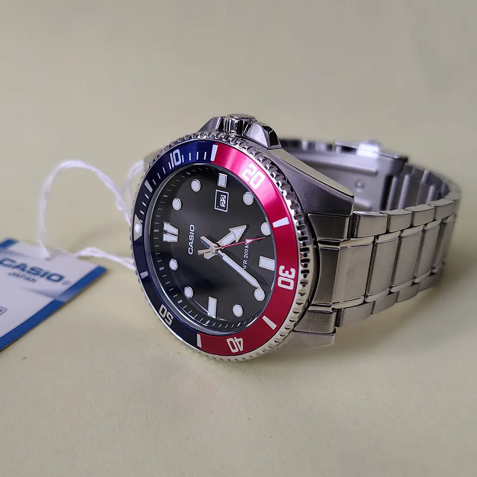 Reloj Análogo Casio para Hombre MDV-107D-1A3V Pepsi 4