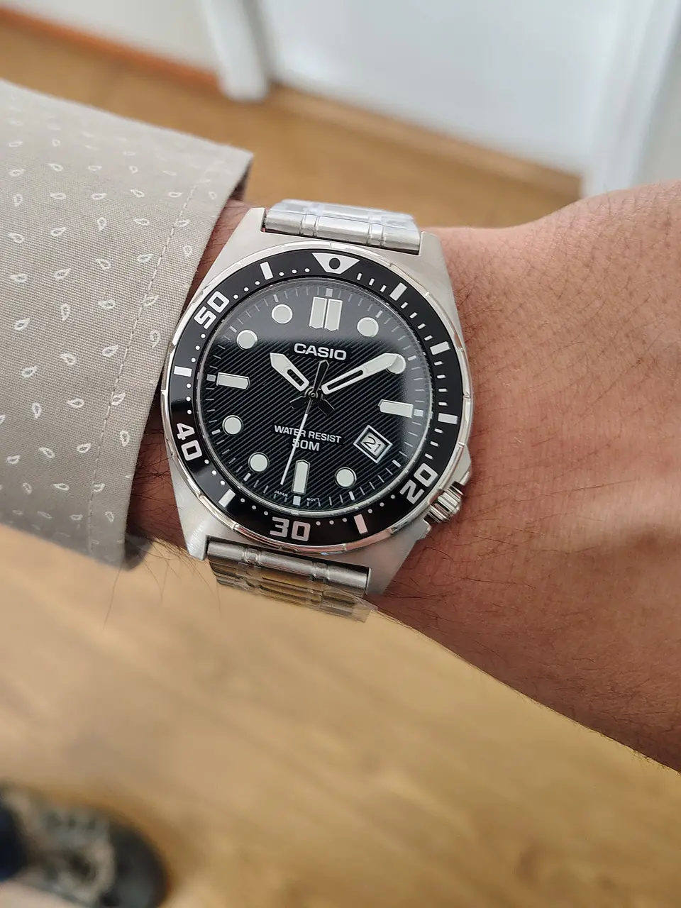 Reloj Análogo Casio para Hombre MTD-135D-1AVDF 3