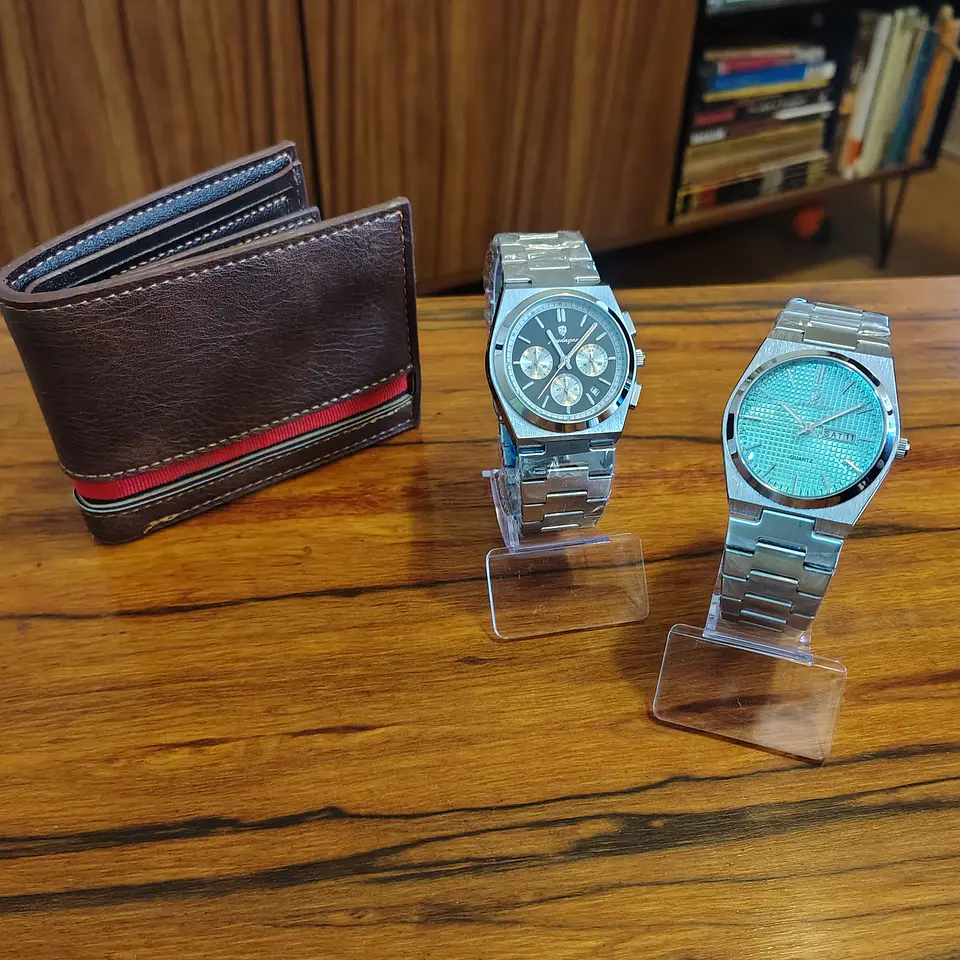 Pack Dia del Padre! 2 Relojes Poedagar + Billetera 2