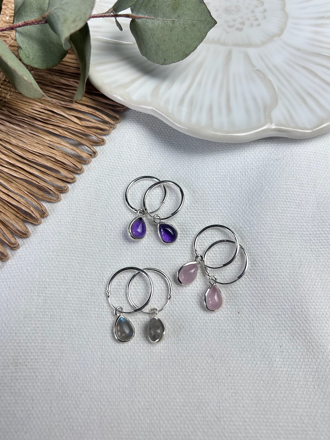 Aros Esencia | Gotas de cuarzos  4