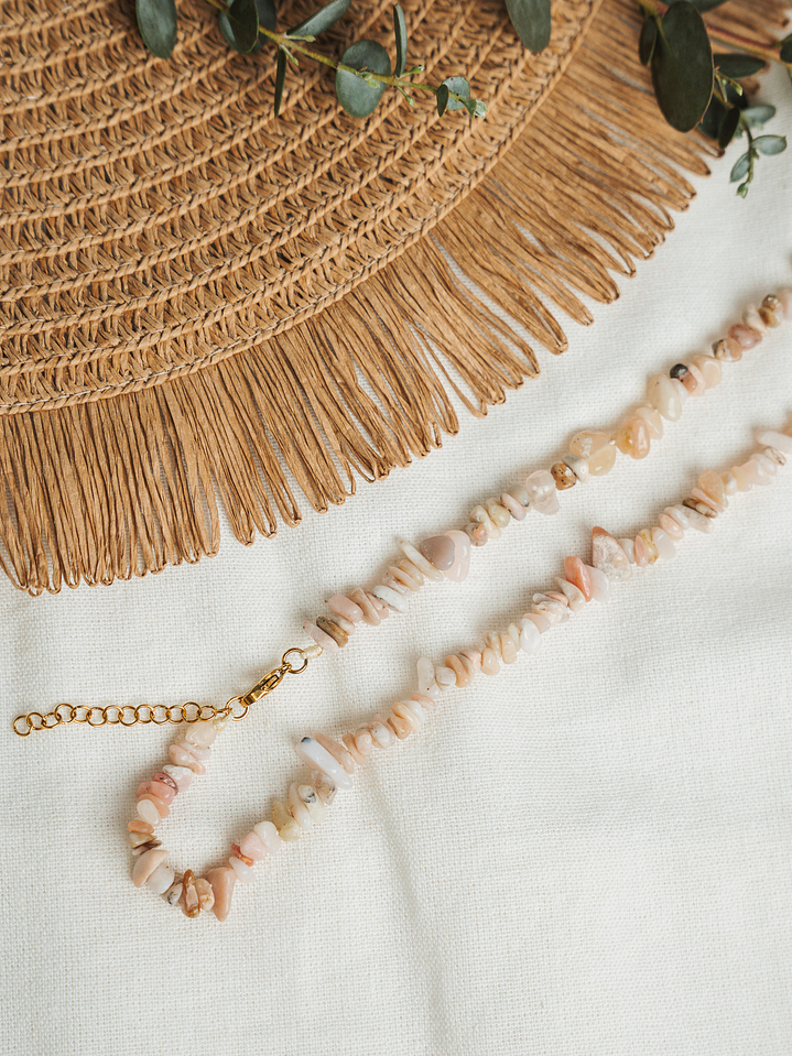 Collar Océanie | Ópalo rosado 1