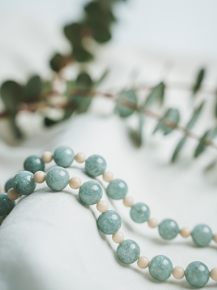 Collar Valerie | Magnesita y jade 2