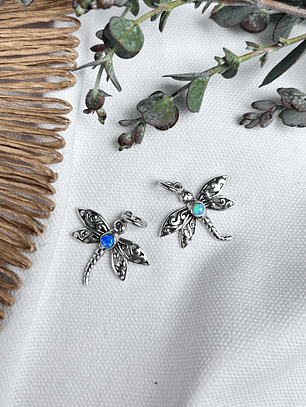 Amuleto Libertad | Libélula Opal 