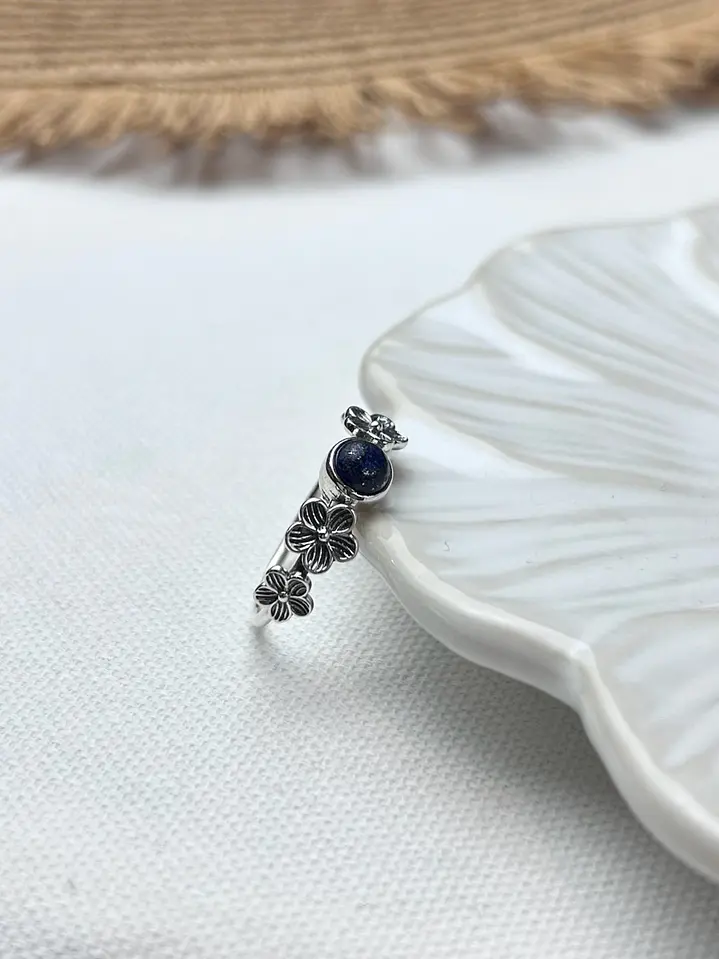 Anillo Ema Lapislázuli  2