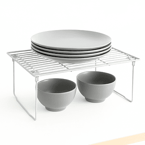 Repisa Metálica Apilable Organizadora De Cocina