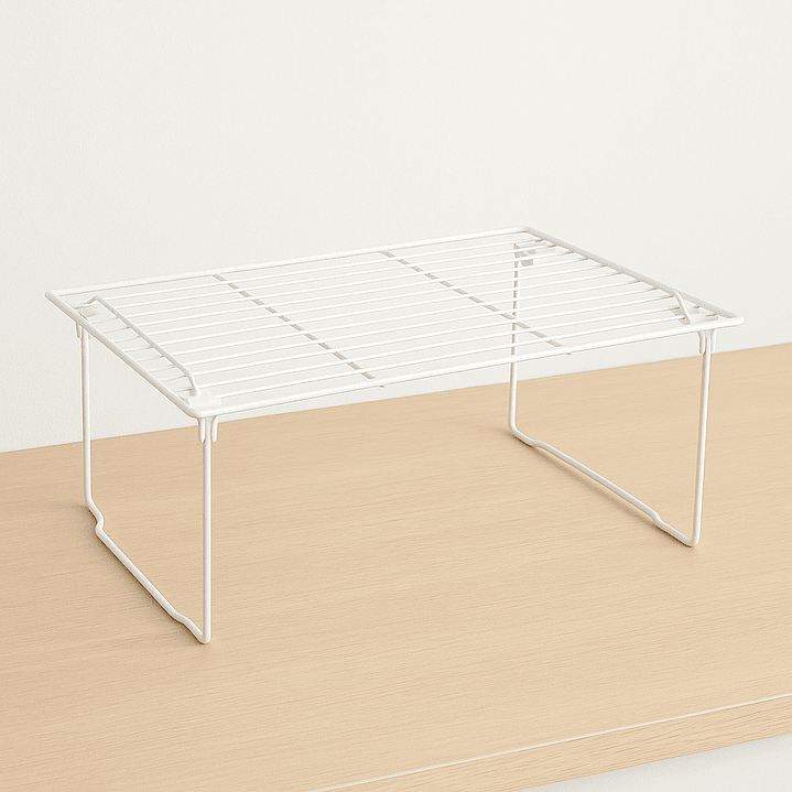 Repisa Metálica Apilable Organizadora De Cocina 2