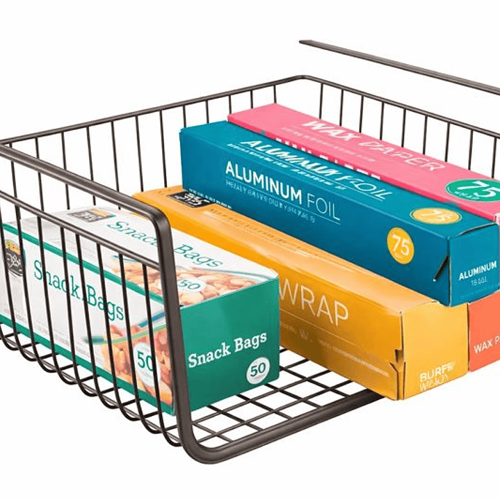 Canasto Estante York Lyra Bronze Interdesign 1