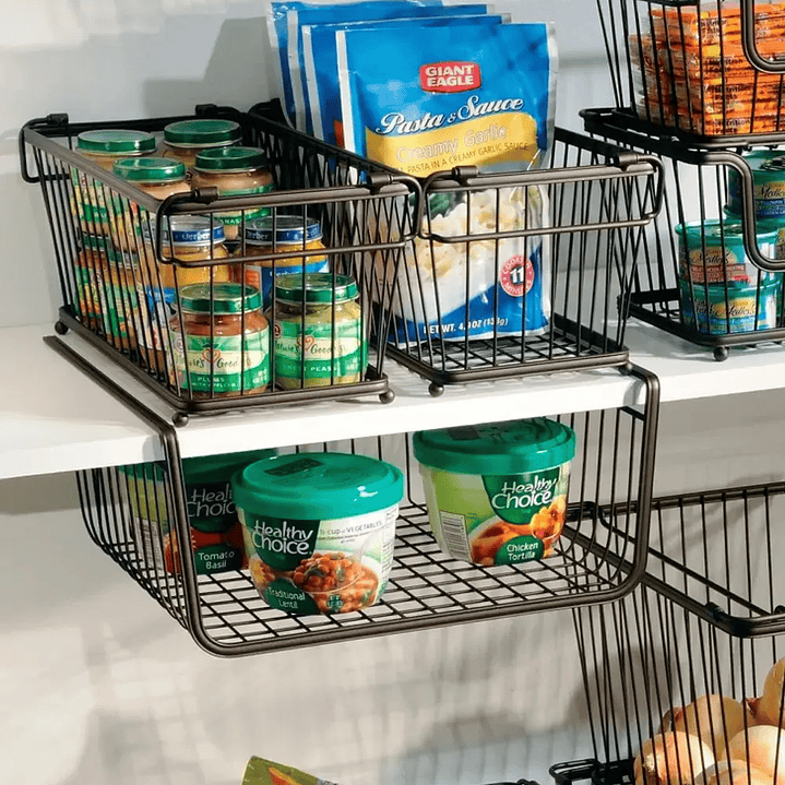 Canasto Estante York Lyra Bronze Interdesign 2