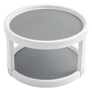 Repisa Organizadora Giratoria Dos Niveles 