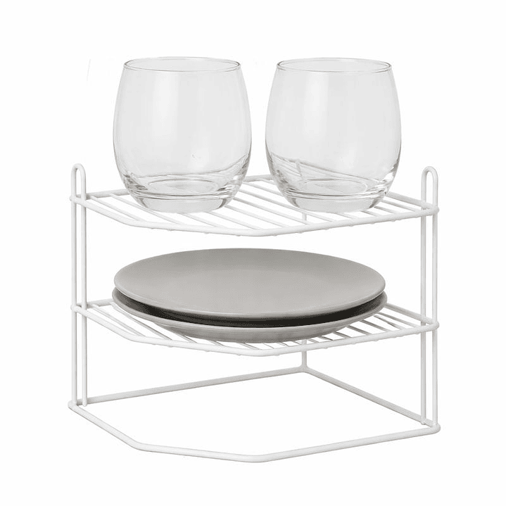 Repisa De Esquina Organizadora De Cocina 3 Niveles 1