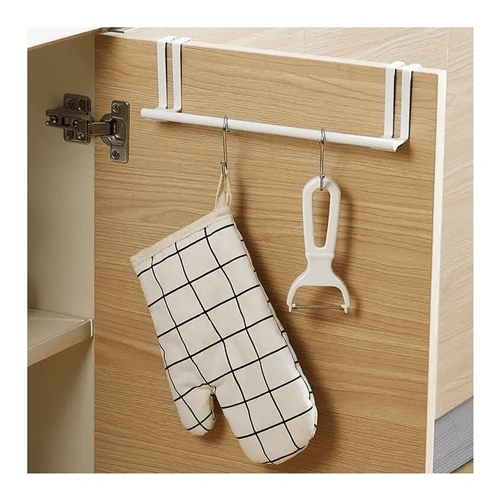 Soporte colgador para toallas y paños de cocina 3