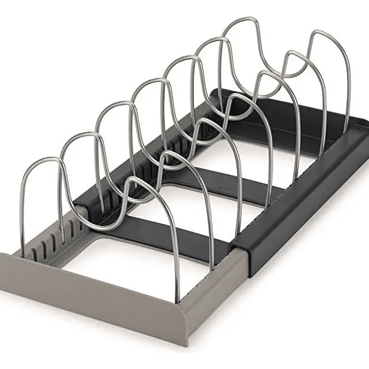 Organizador de sartenes y tapas ajustable 2