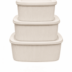 Set 3 tupper envases hermeticos para alimentos