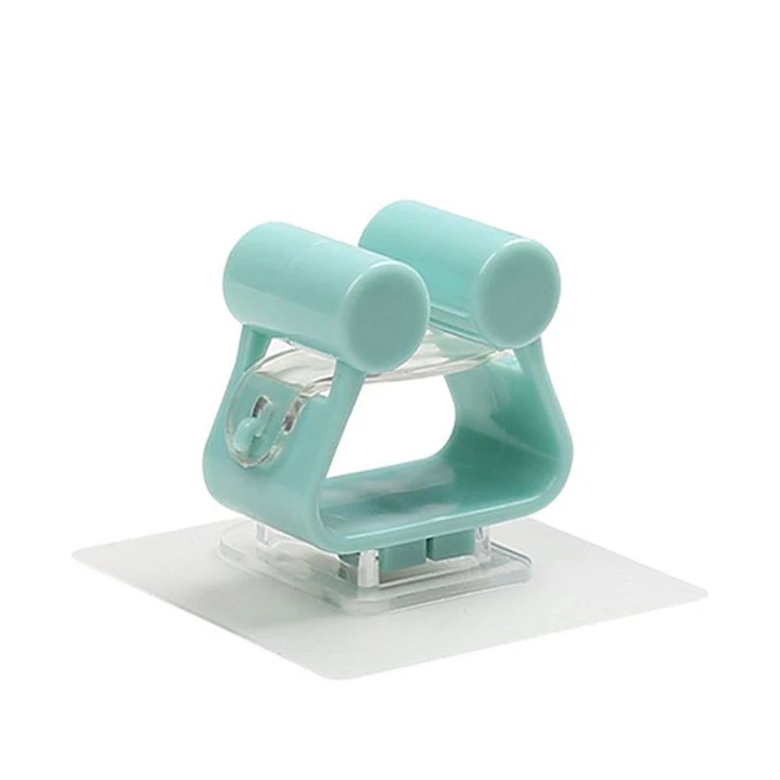 Pack 4 soportes de pared para escobas  2