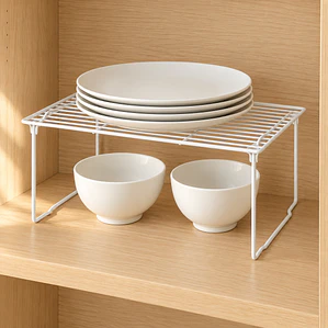 Repisa Metálica Apilable Organizadora De Cocina