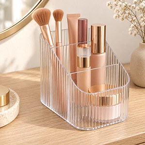Organizador De Maquillaje Escritorio Acrílico