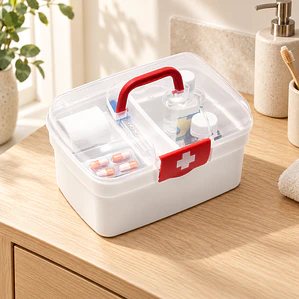 Caja organizadora de medicamentos