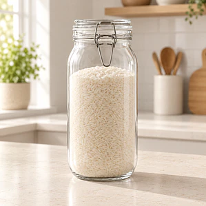 Frasco Vidrio Hermético Contenedor 2L