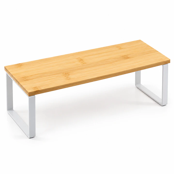 Repisa Organizadora de bambú 40cm 2