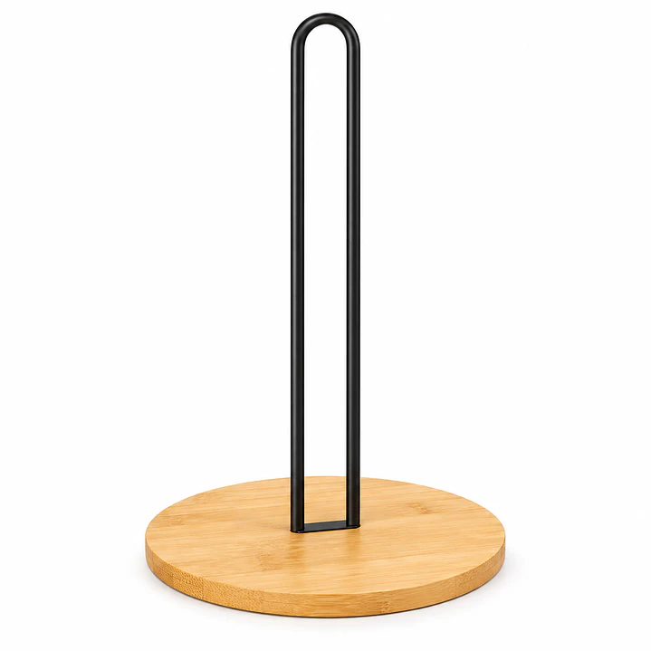 Porta Rollo De Cocina Toalla Nova Madera 3