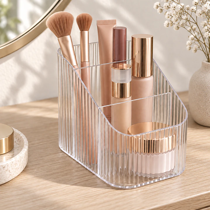 Organizador De Maquillaje Escritorio Acrílico 1