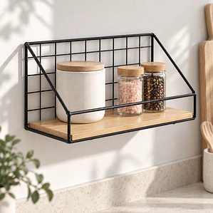 Repisa de pared estante decorativo 25x13x9.5