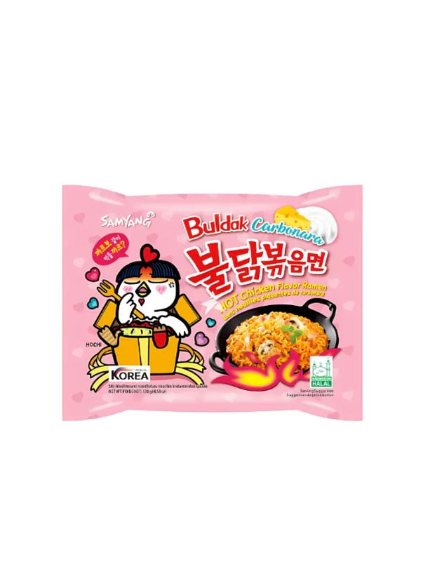 Buldak Carbonara en bolsa 1