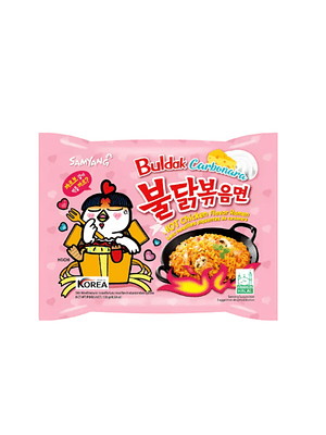 Buldak Carbonara en bolsa