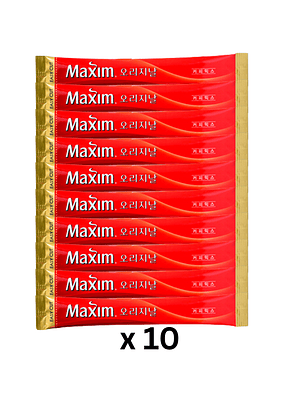 Pack 10 café maxim original