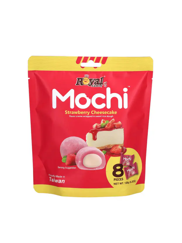 Mochi Vegano Cheesecake frutilla 1