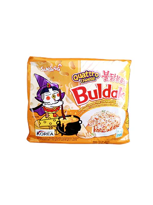 Pack 5 Buldak Cuatro Quesos