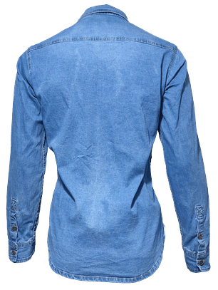 Camisa Mezclilla Manga Larga HCM110