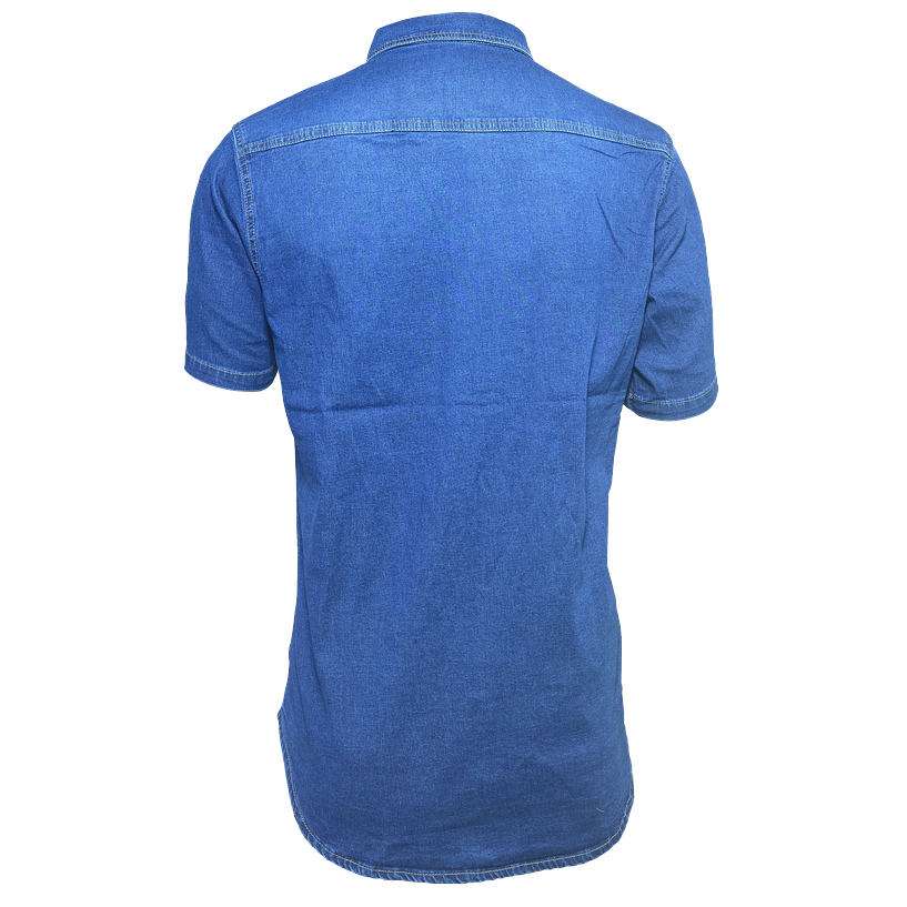 Camisa Mezclilla Manga Corta HCM10 2